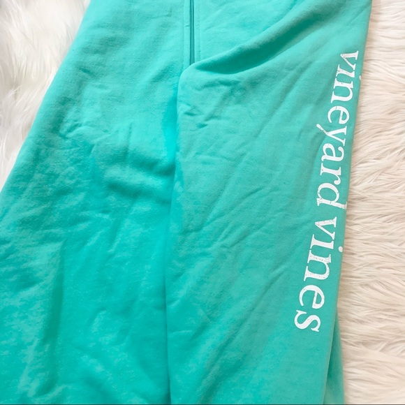 Vineyard Vines Teal Blue Quarter Zip Men’s M - Picture 4 of 8